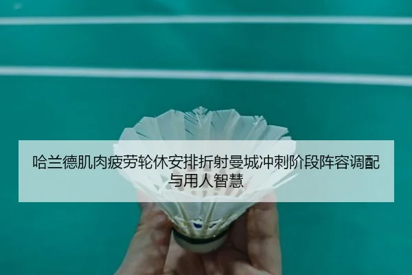 哈兰德肌肉疲劳轮休安排折射曼城冲刺阶段阵容调配与用人智慧